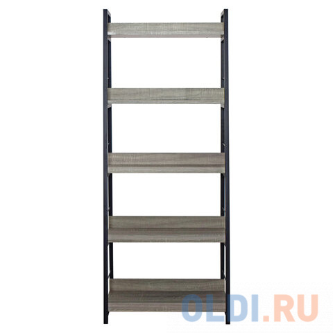 Стеллаж на металлокаркасе BRABIX "LOFT SH-003", 600х350х1500 мм, 5 полок, цвет дуб антик, 641235 в Москвe