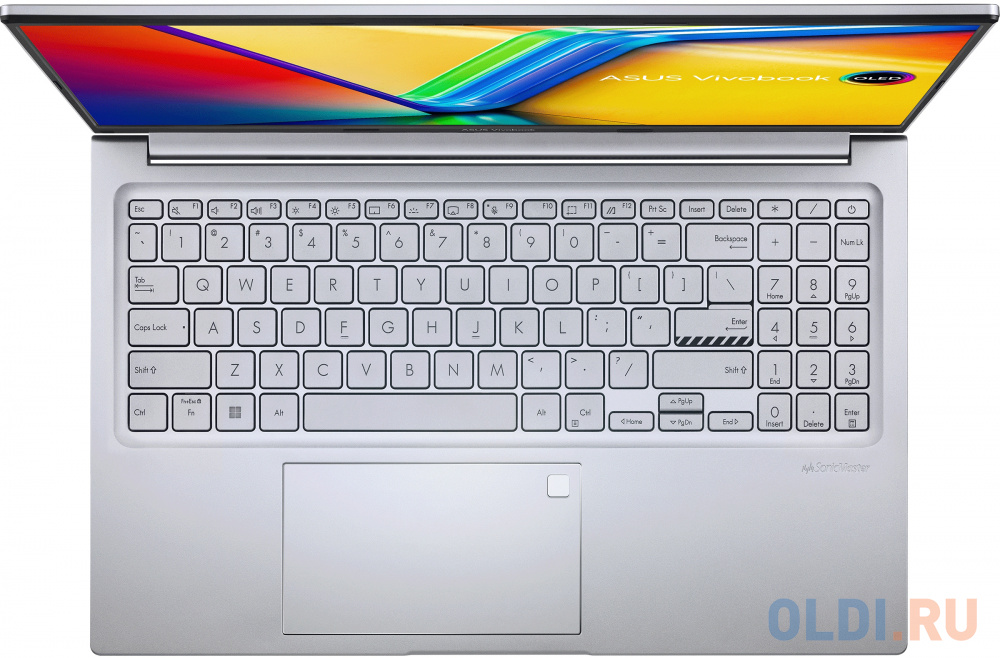 Ноутбук Asus VivoBook 15 A1505ZA-L1186 i7-1255U/8Gb/512Gb SSD/15.6 FHD OLED 600nits/Backlit/Cam HD/No OS/Transparent Silver