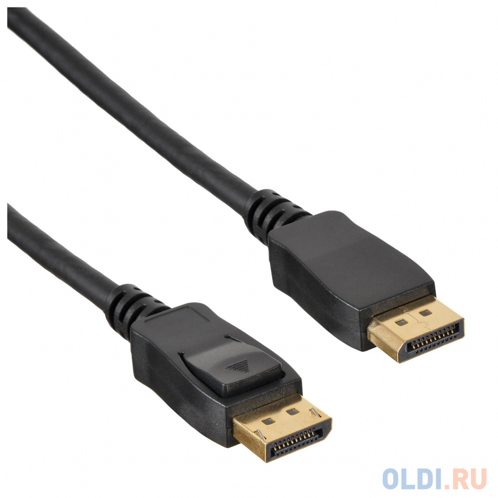 Кабель DisplayPort 3м Бюрократ BHP-DPP-1.4-3 круглый черный в Москвe