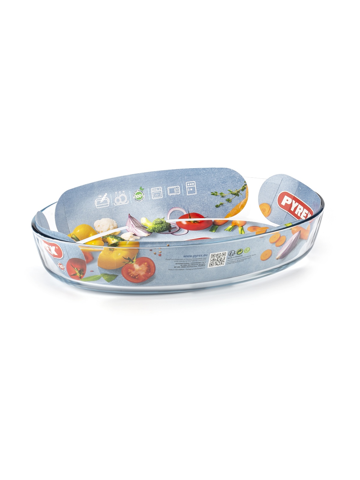 Блюдо для запекания и выпечки SMART COOKING 35х24см овальное PYREX 346B000/5046