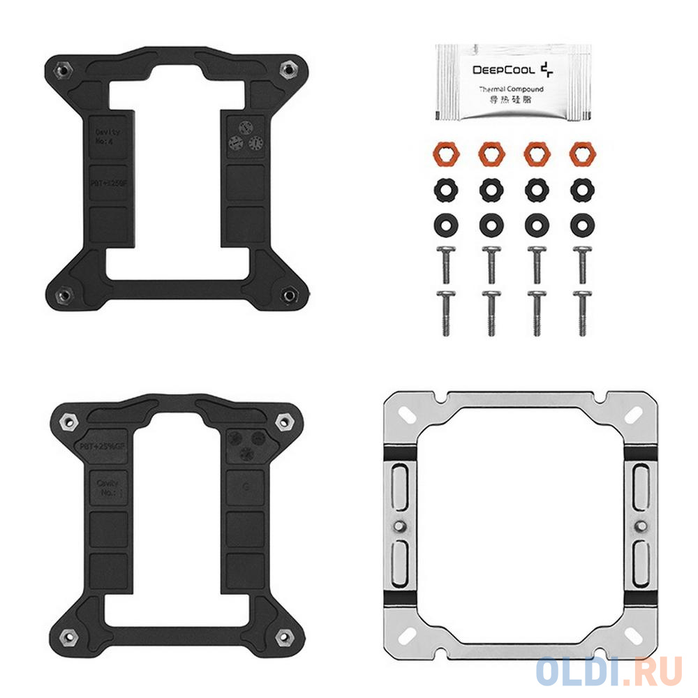 AG400 for IntelLGA1700/1200/1151/1150/1155, for AMD- AM5/AM4 (727590) (R-AG400-BKNNMN-G-1) {18} в Москвe