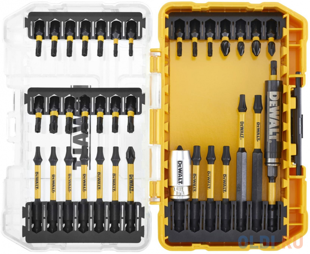 Набор бит и насадок FLEXTORQ 37 предметов Dewalt DT70732T-QZ в Москвe