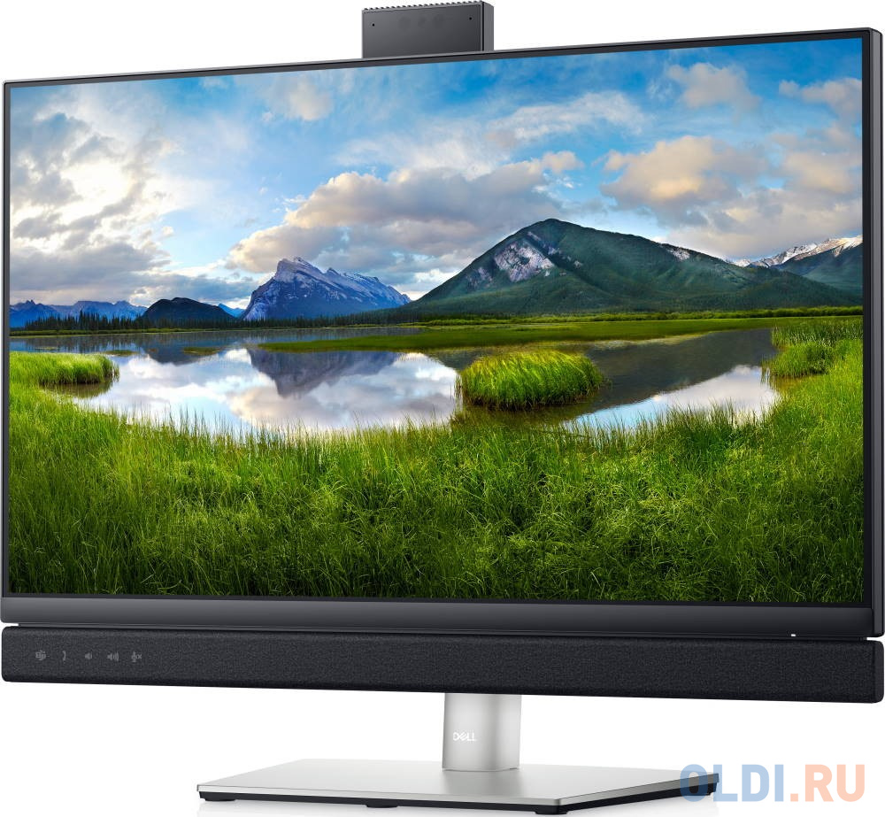 Монитор Dell 23.8" C2422HE черный IPS LED 5ms 16:9 HDMI M/M Cam матовая 1000:1 250cd 178гр/178гр 1920x1080 DP FHD USB 4.33кг