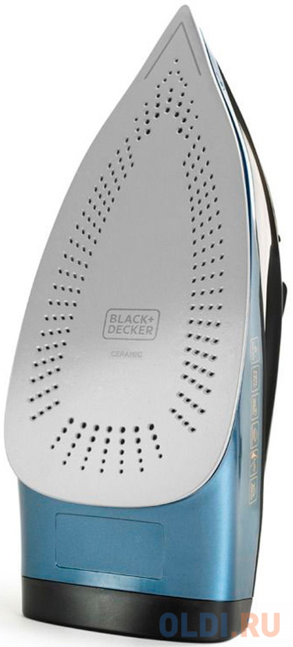 Утюг Black+Decker BXIR2801E 2800Вт синий чёрный