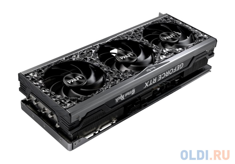 Видеокарта Palit PCI-E 4.0 RTX4070Ti SUPER GAMEROCK NVIDIA GeForce RTX 4070TI Super 16Gb 256bit GDDR6X 2340/21000 HDMIx1 DPx3 HDCP Ret