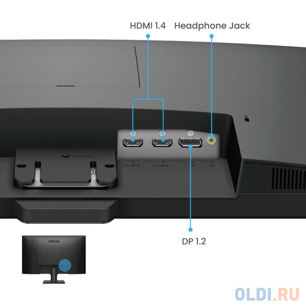 Benq GW2790 27'', 1920x1080, IPS,  100Hz, 20M:1, 250cd, 5ms, 2*HDMI, DP, Speakers, Flicker-free;Low Blue Light, 3Y, Black