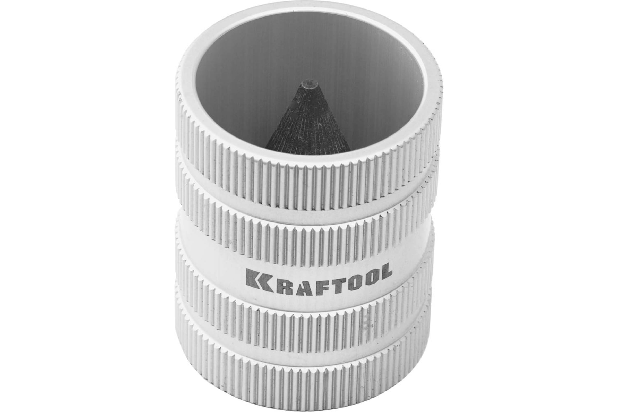 Фаскосниматель Kraftool ЭКСПЕРТ, белый, для труб из нерж. стали, меди, пластика, от 8 до 35мм (23790-35)