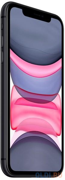 Смартфон Apple A2221 iPhone 11 128Gb 4Gb черный моноблок 3G 4G 2Sim 6.1" 828x1792 iPhone iOS 15 12Mpix 802.11 a/b/g/n/ac/ax NFC GPS GSM900/1800 G