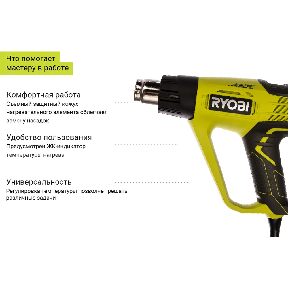 Термопистолет Ryobi