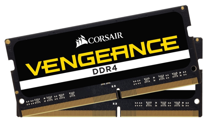 Комплект памяти DDR4 SODIMM 32Gb (2x16Gb), 2666MHz, CL18, 1.2 В, Corsair, Vengeance (CMSX32GX4M2A2666C18)