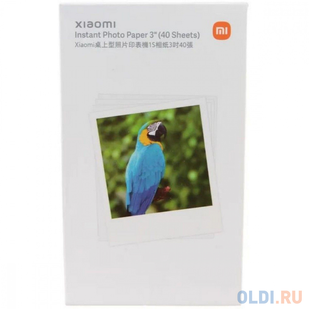 Бумага для фотопринтера Xiaomi Instant Photo Paper 3&quot; (40 Sheets)