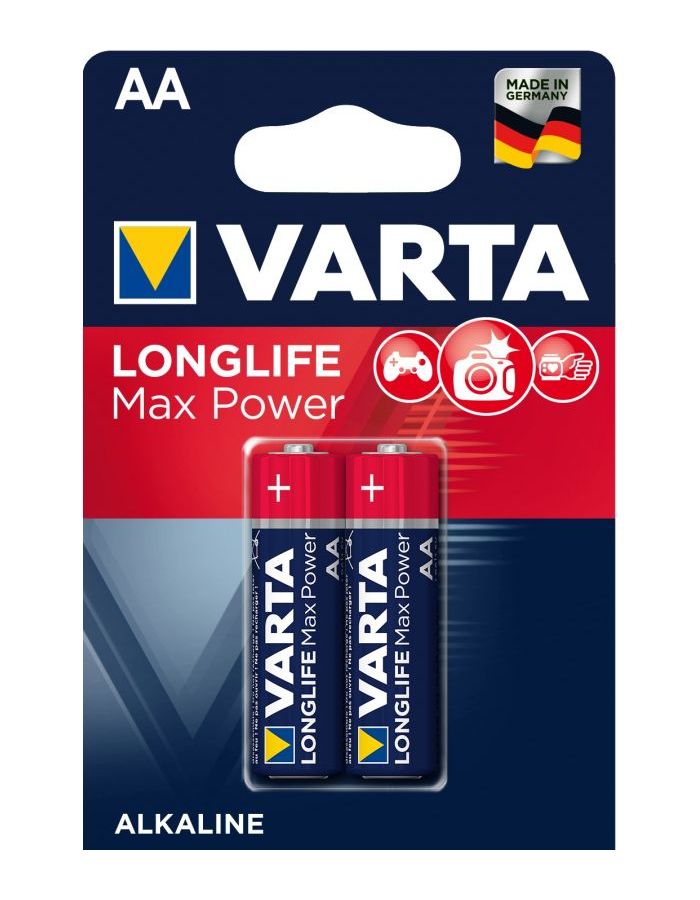 Батарейка Varta Max Power AA блистер 2шт.