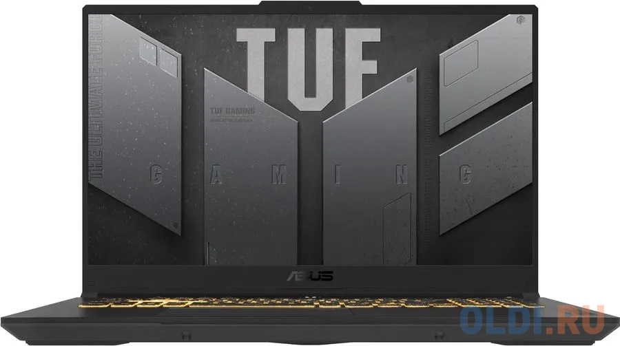 Ноутбук Asus TUF Gaming F17 FX707ZU4-HX058 Core i7 12700H 16Gb SSD512Gb NVIDIA GeForce RTX4050 6Gb 17.3" IPS FHD (1920x1080) noOS grey WiFi BT Ca