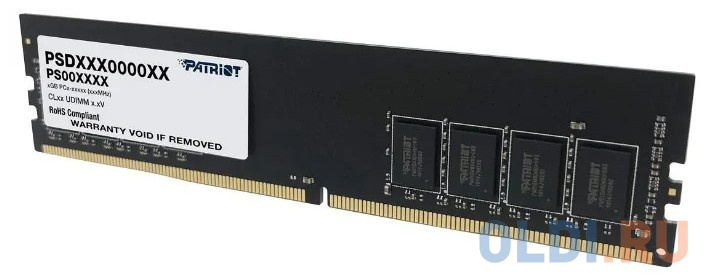 Оперативная память для компьютера Patriot PSD432G26662 DIMM 32Gb DDR4 2666 MHz PSD432G26662