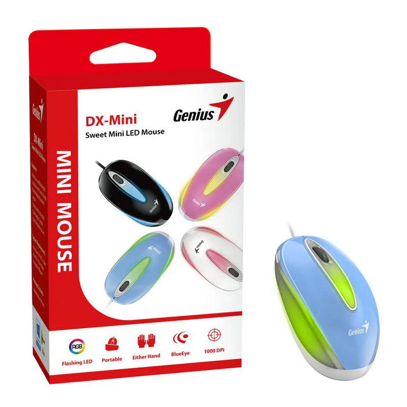 Мышь Genius DX-Mini USB Blue в Москвe