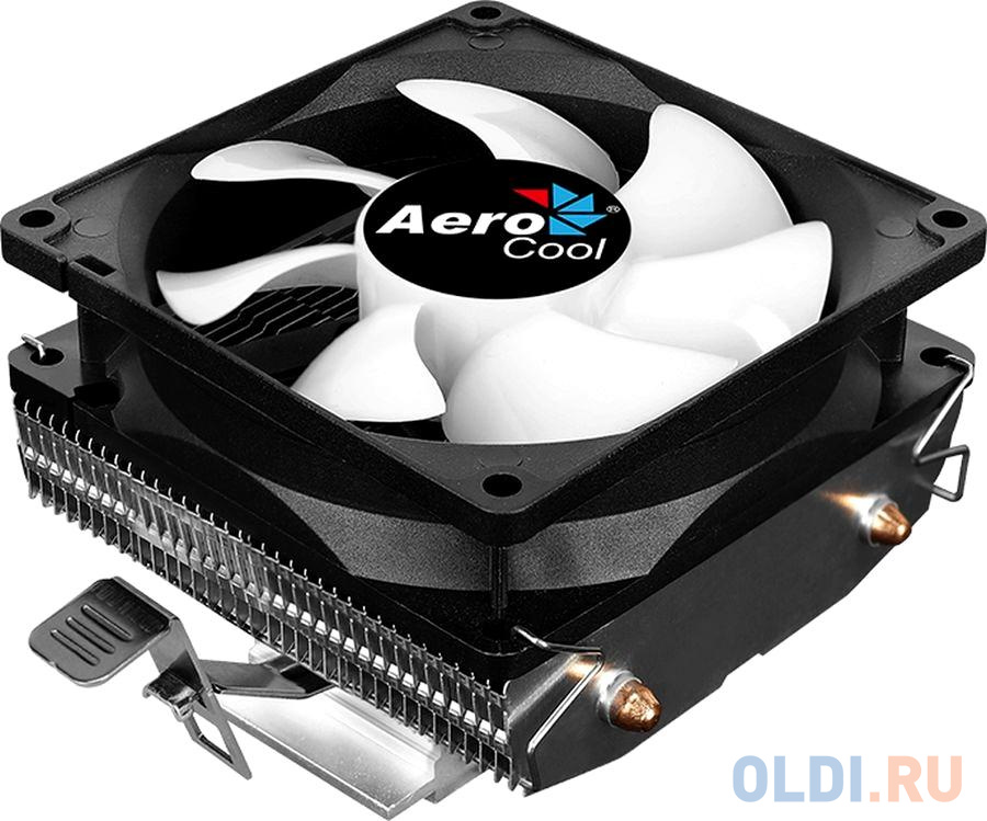 Устройство охлаждения(кулер) Aerocool Air Frost 2 Soc-FM2+/AM2+/AM3+/AM4/1150/1151/1155/2011/ 3-pin 26dB Al+Cu 110W 250gr LED Ret