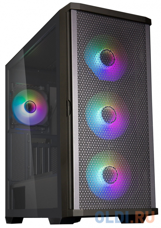 Корпус MidiTower Zalman Z10 DUO (ATX, black, window, 2xUSB3.0, 1xUSB 3.1 Type-C, 3x140mm ARGB, 1x120mm ARGB) (Zalman Z10 DUO)