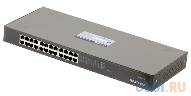 Коммутатор TP-LINK TL-SG1024 24-портовый гигабитный монтируемый в стойку коммутатор