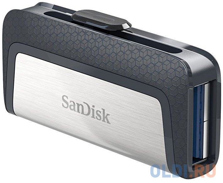 Флешка USB 256Gb Sandisk Ultra Dual Drive SDDDC2-256G-G46 черный серебристый