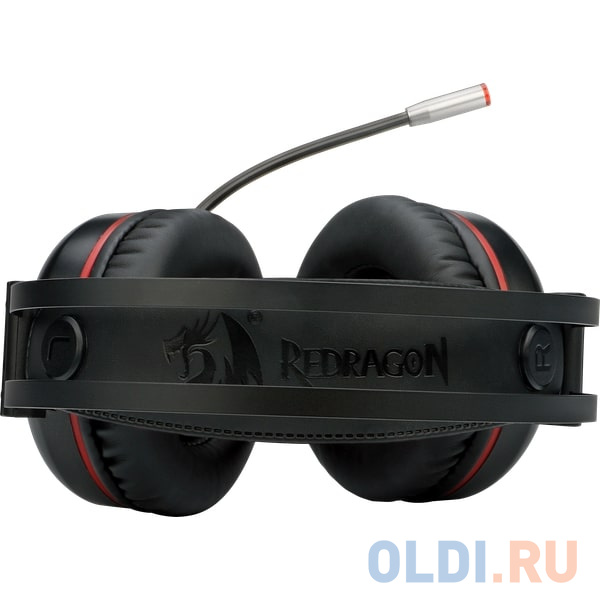 Гарнитура Redragon Minos красный + черный (подсветка,объемным звуком 7.1,кабель 2 м)