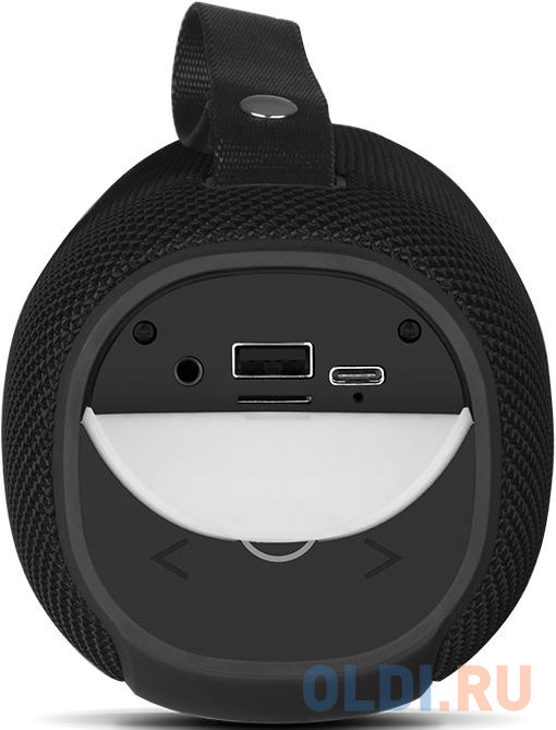 SVEN PS-290, черный, акустическая система 2.0, мощность 2x10 Вт (RMS), Waterproof (IPx6), TWS, Bluetooth, FM, USB, microSD, встроенный аккумулятор