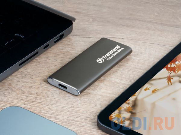 Накопитель SSD Transcend USB-C 1TB TS1TESD265C серый