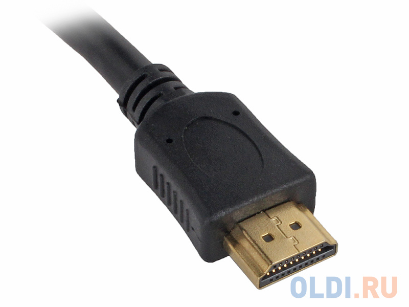 Кабель HDMI Gembird/Cablexpert, 10м, v2.0, 19M/19M, черный, позол.разъемы, экран, пакет  CC-HDMI4-10M