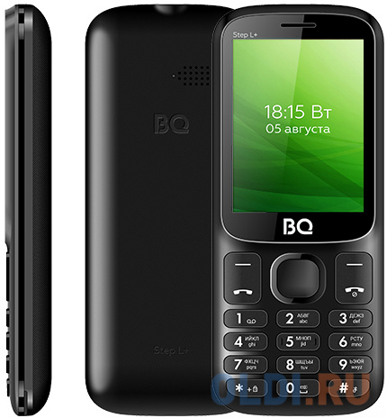 BQ 2440 Step L+ Black Мобильный телефон