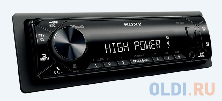 Автомагнитола Sony DSX-GS80 1DIN 4x100Вт