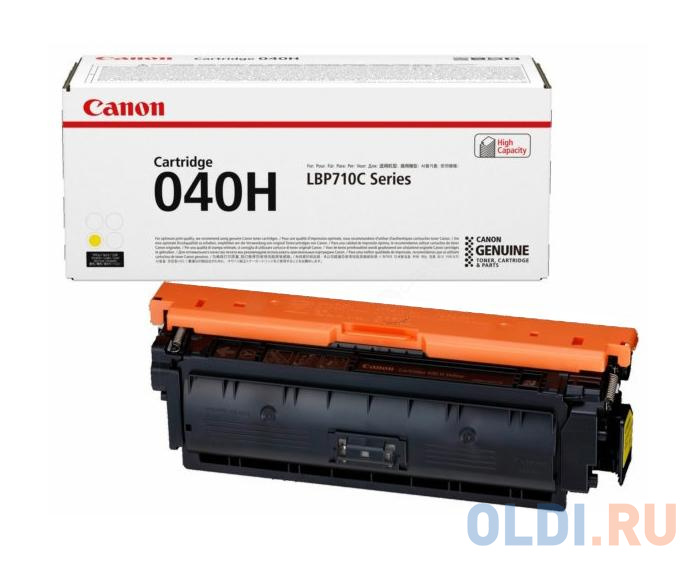 Картридж Canon 040 H Bk 12500стр Черный