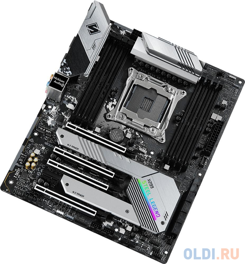 Материнская плата ASRock X299 STEEL LEGEND Socket 2066 X299 8xDDR4 4xPCI-E 16x 1xPCI-E 1x 8 ATX Retail