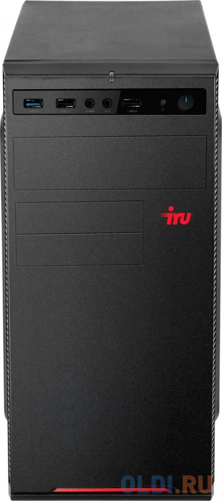 ПК IRU Home 310H6SE MT i5 12400 (2.5) 8Gb SSD1Tb UHDG 730 Free DOS GbitEth 400W черный (1996650)