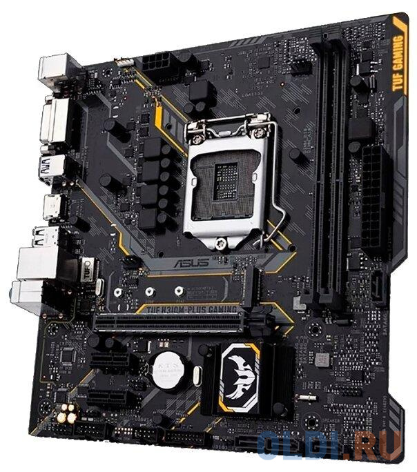 Материнская плата ASUS TUF H310M-PLUS GAMING R2.0 Socket 1151 v2 H310 2xDDR4 1xPCI-E 16x 2xPCI-E 1x 4 mATX Retail