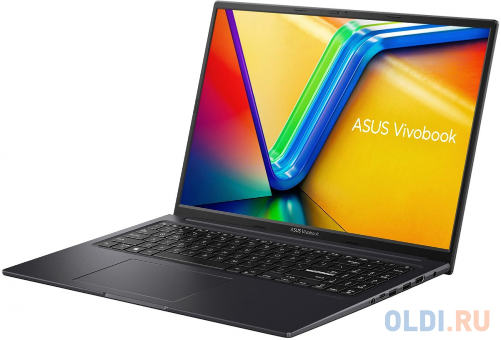 Ноутбук Asus VivoBook 16X M3604YA-MB176 Ryzen 5 7530U 16Gb SSD512Gb AMD Radeon 16" IPS WUXGA (1920x1200) noOS black WiFi BT Cam (90NB11A1-M007B0)