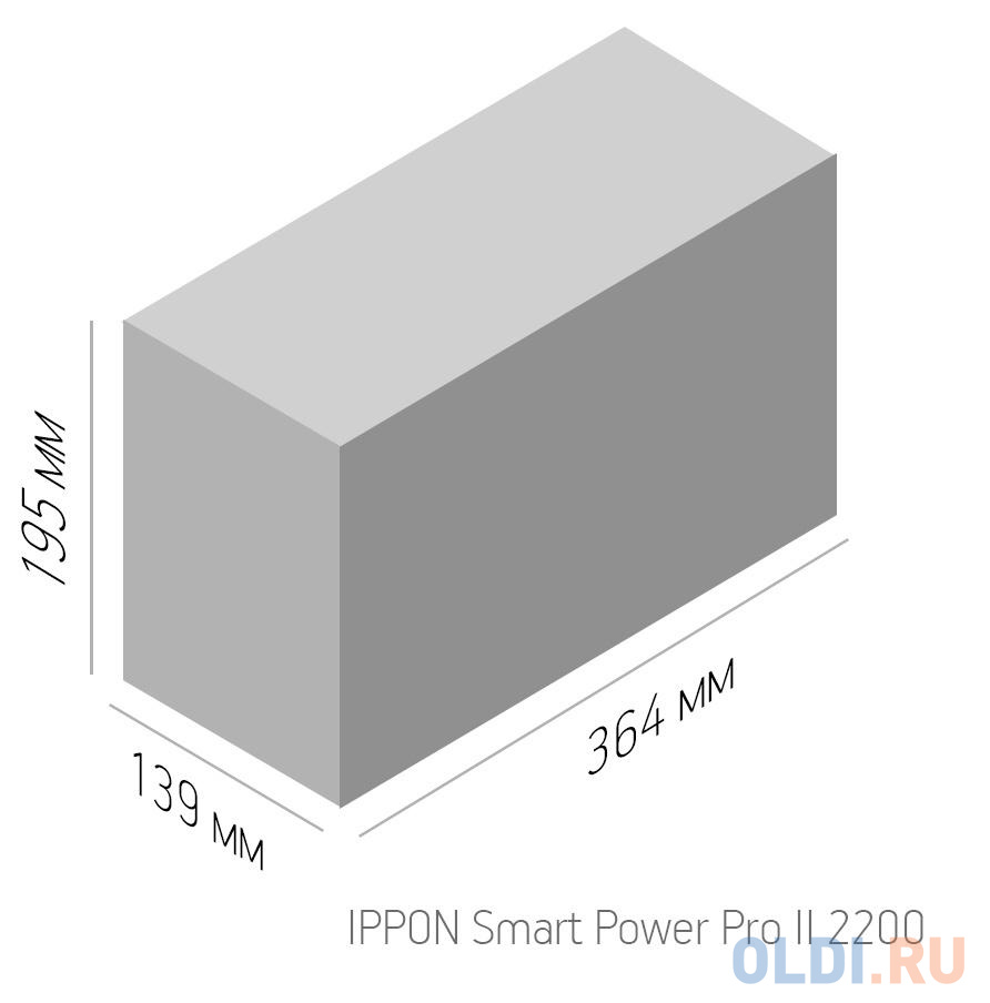 ИБП Ippon Smart Power Pro II 2200 2200VA/1200W LCD,RS232,RJ-45,USB (4+2 IEC)