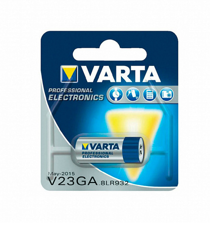 Батарея Varta V23GA, A23 (23A, LR23A, V23GA), 12V, 1шт. (04223101401)