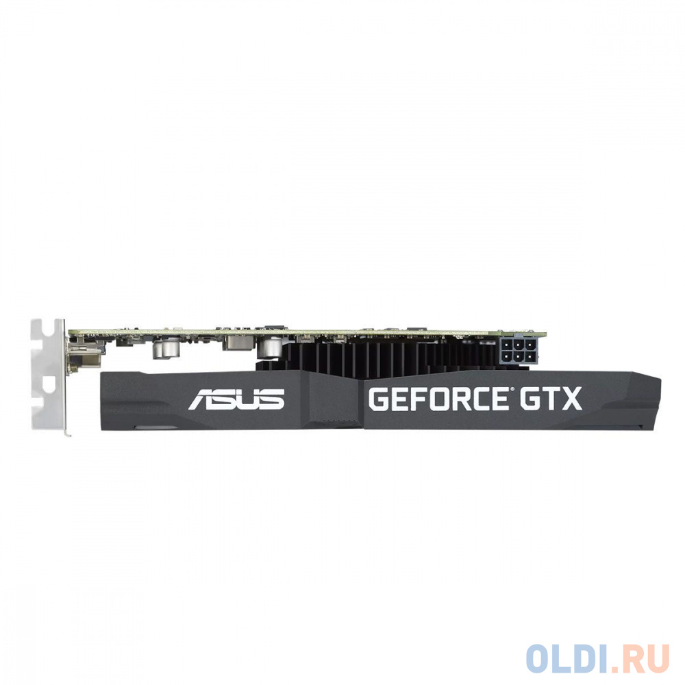 Видеокарта ASUS DUAL-GTX1650-4GD6-P-EVO //GTX1650,DVI,HDMI,DP,4G,D6