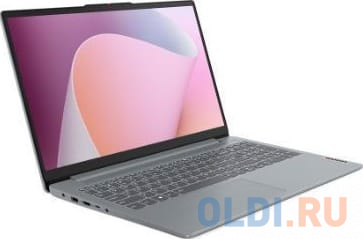 Ноутбук Lenovo IdeaPad Slim 3 15ABR8 Ryzen 7 7730U 16Gb SSD512Gb AMD Radeon 15.6" TN FHD (1920x1080) noOS grey WiFi BT Cam (82XM00EYIN)