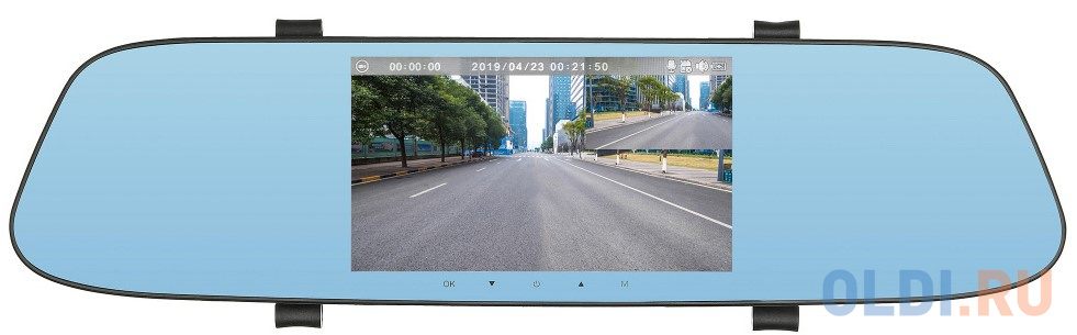 Видеорегистратор Digma FreeDrive 404 MIRROR DUAL черный 2Mpix 1080x1920 1080p 170гр. GP6248