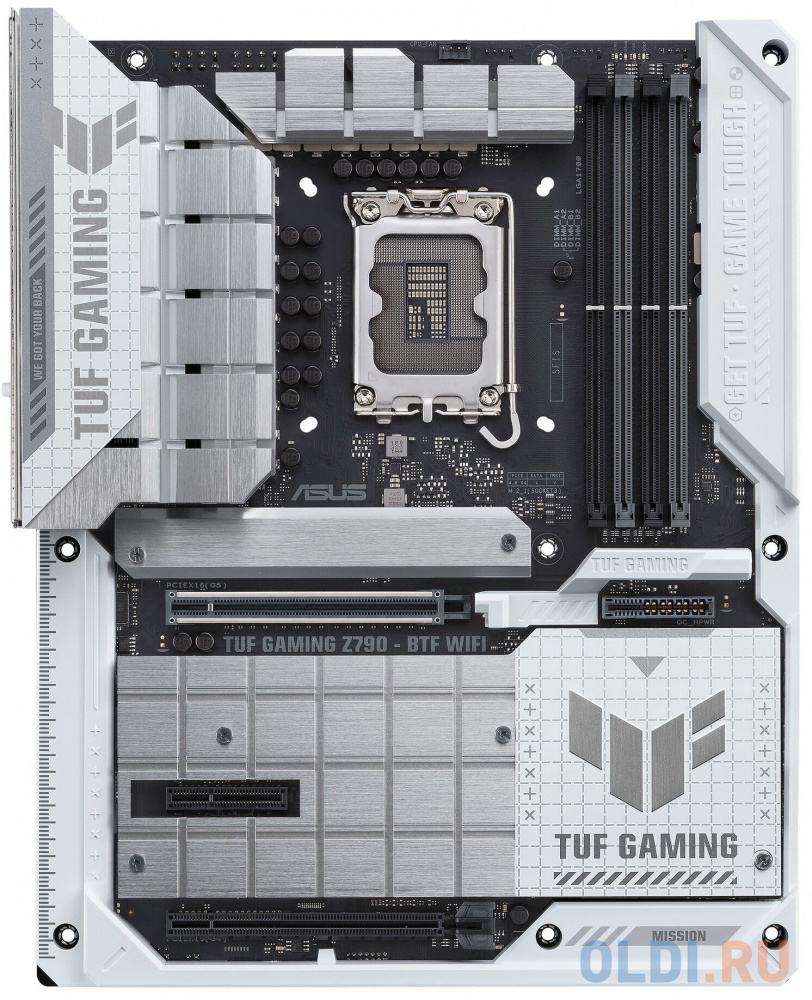 ASUS TUF GAMING Z790-PLUS WIFI, LGA1700, Z790, 4*DDR5, 4*SATA, 4*M.2, 7*USB 3.2, Type-C, 2*PCIx16, 1*PCIx4, 2*PCIx1, DP+HDMI, ATX; 90MB1GU0-M0EAY0 в Москвe