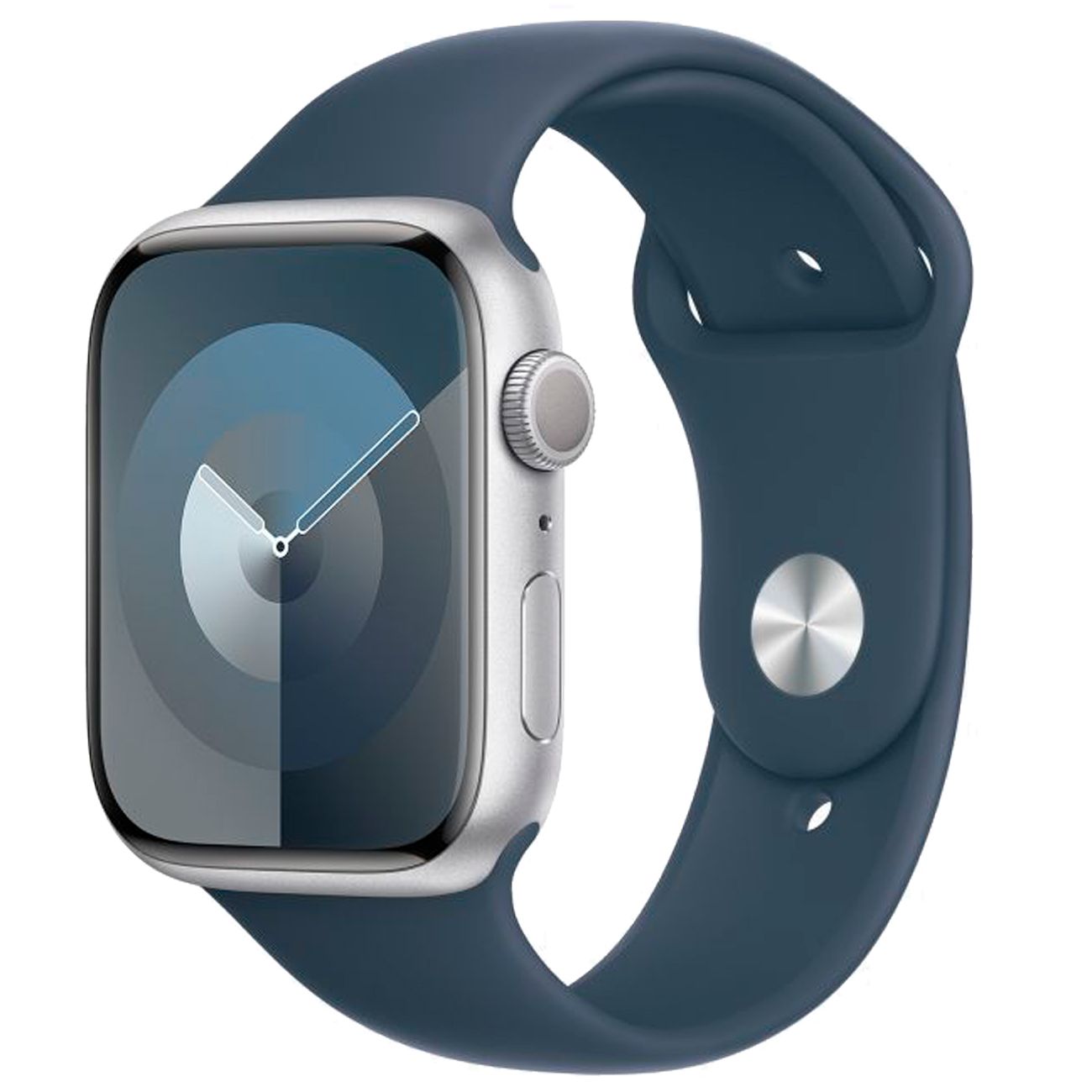 Смарт-часы Apple Watch Series 9 41мм S/M OLED, серебристый (MR903LL/A)