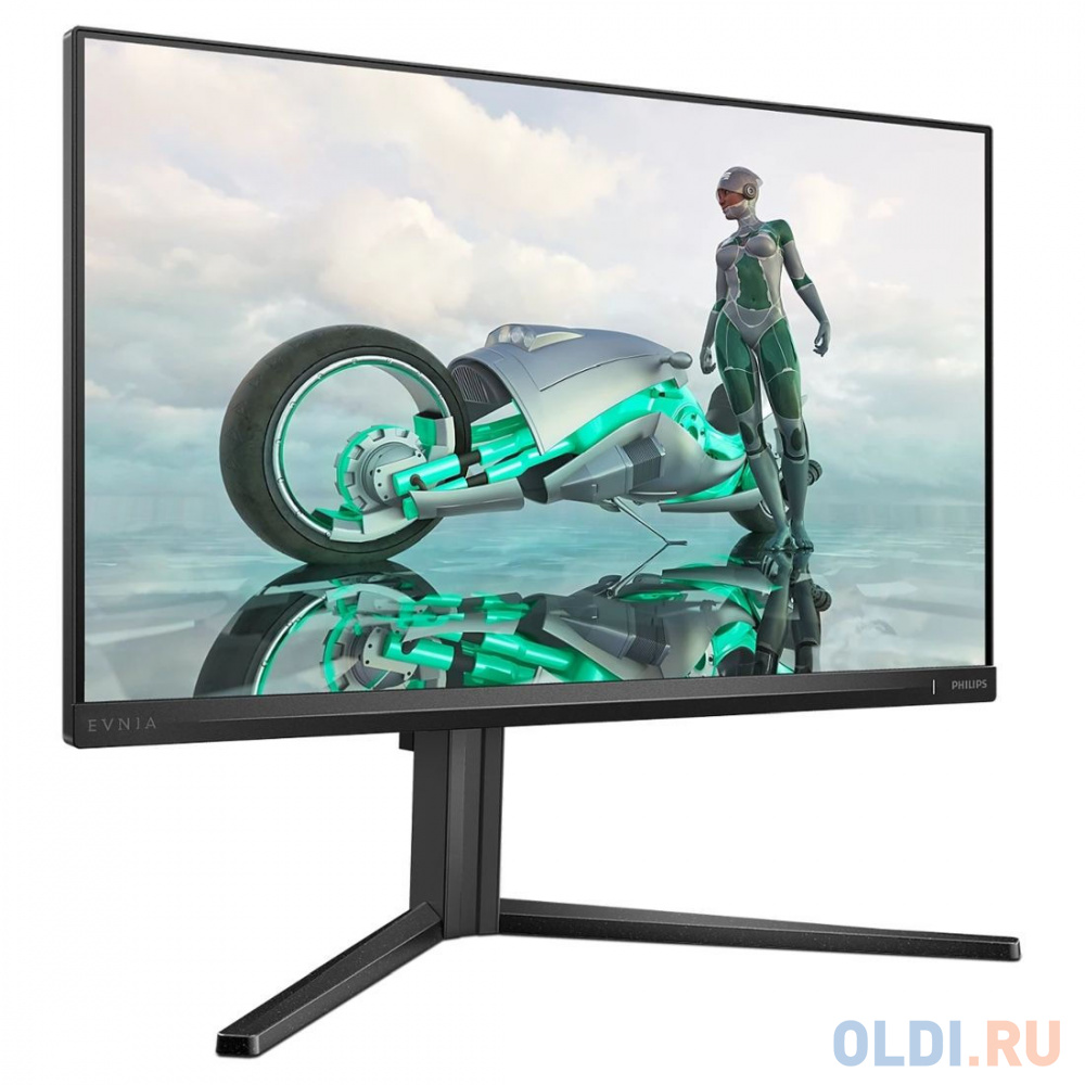 Монитор LCD 23,8 16:9 1920х1080(FHD) IPS, nonGLARE, 180 Hz, 300 cd/m2, H178°/V178°, 1000:1, 80M:1, 16.7M, 1ms, 2xHDMI, DP, Height adj, Pivot, Tilt, Sw в Москвe