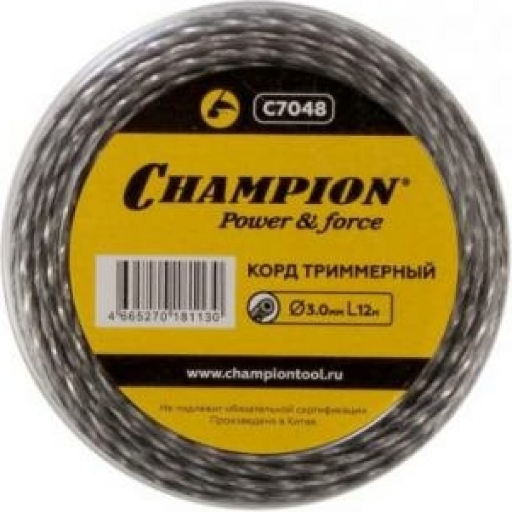 Триммерный корд Champion