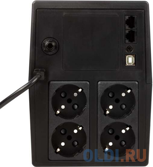 IRBIS UPS Personal  1200VA/720W, AVR, 4 Schuko outlets, USB, 2 years warranty, (12V / 7AH х 2)