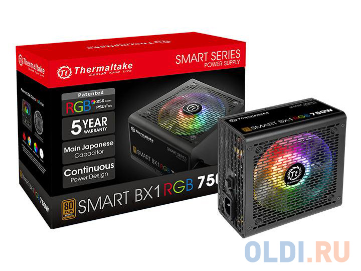 Блок питания Thermaltake Smart BX1 RGB 750 Вт