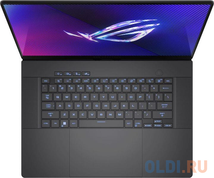 Ноутбук/ ASUS ROG Zephyrus G16 GU603VV-N4112 16"(2560x1600 (матовый, 240Hz) IPS)/Intel Core i7 13620H(2.4Ghz)/16384Mb/1024PCISSDGb/noDVD/Ext:nVid