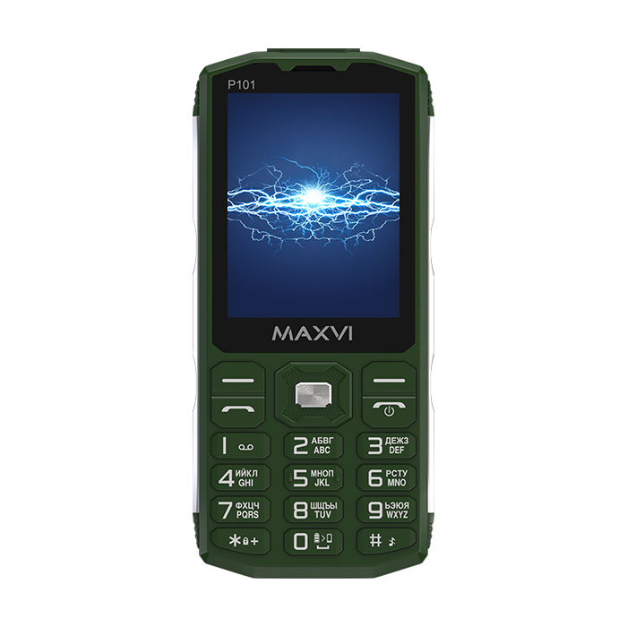 Сотовый телефон Maxvi P101 Green в Москвe