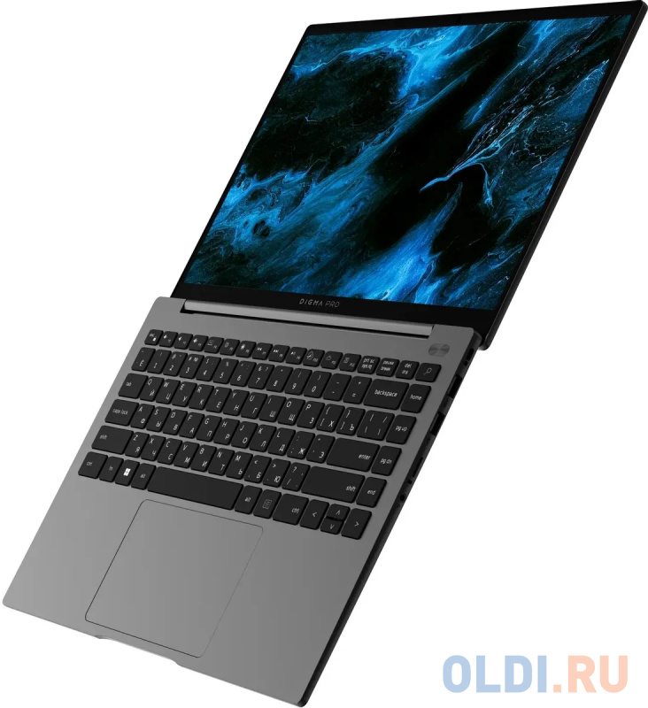 Ноутбук Digma Pro Pactos Core i5 1235U 16Gb SSD512Gb Intel Iris Xe graphics 14" IPS FHD (1920x1080) Windows 11 Professional dk.grey WiFi BT Cam 4 в Москвe