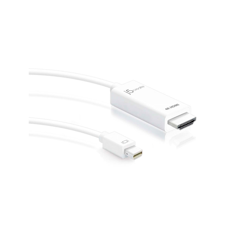 Аксессуар j5create Mini DisplayPort - HDMI 4K White JDC159 в Москвe