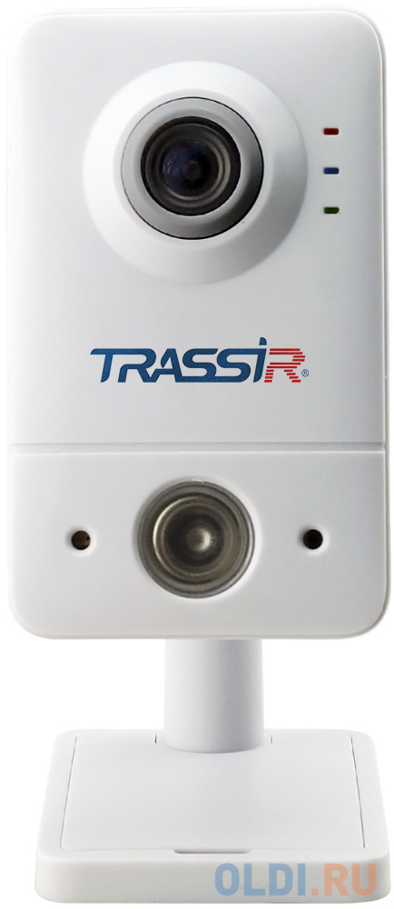 Видеокамера Trassir TR-D7121IR1W CMOS 1/2.7&quot; 2.8 мм 1920 x 1080 H.264 RJ-45 Wi-Fi белый